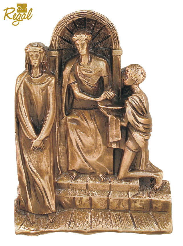 The Stations of the Cross in Bas Relief – Set of 14
