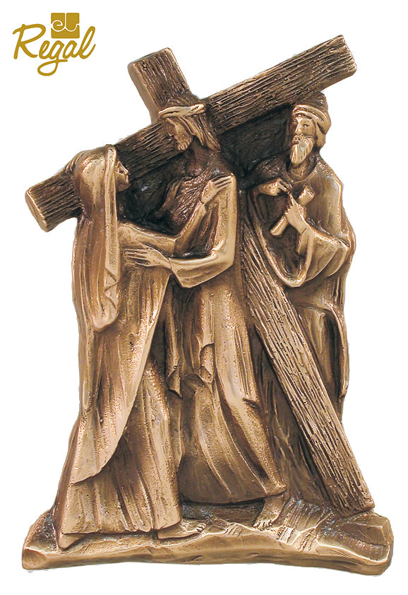 The Stations of the Cross in Bas Relief – Set of 14