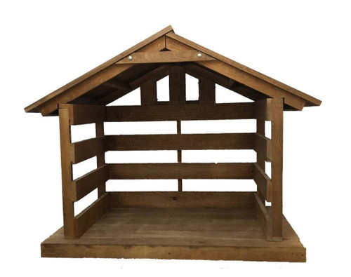Outdoor Wood Stable - 36"