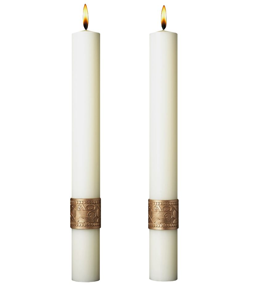 Eximious Collection | Cross of Erin COMPLEMENTING Paschal Candles