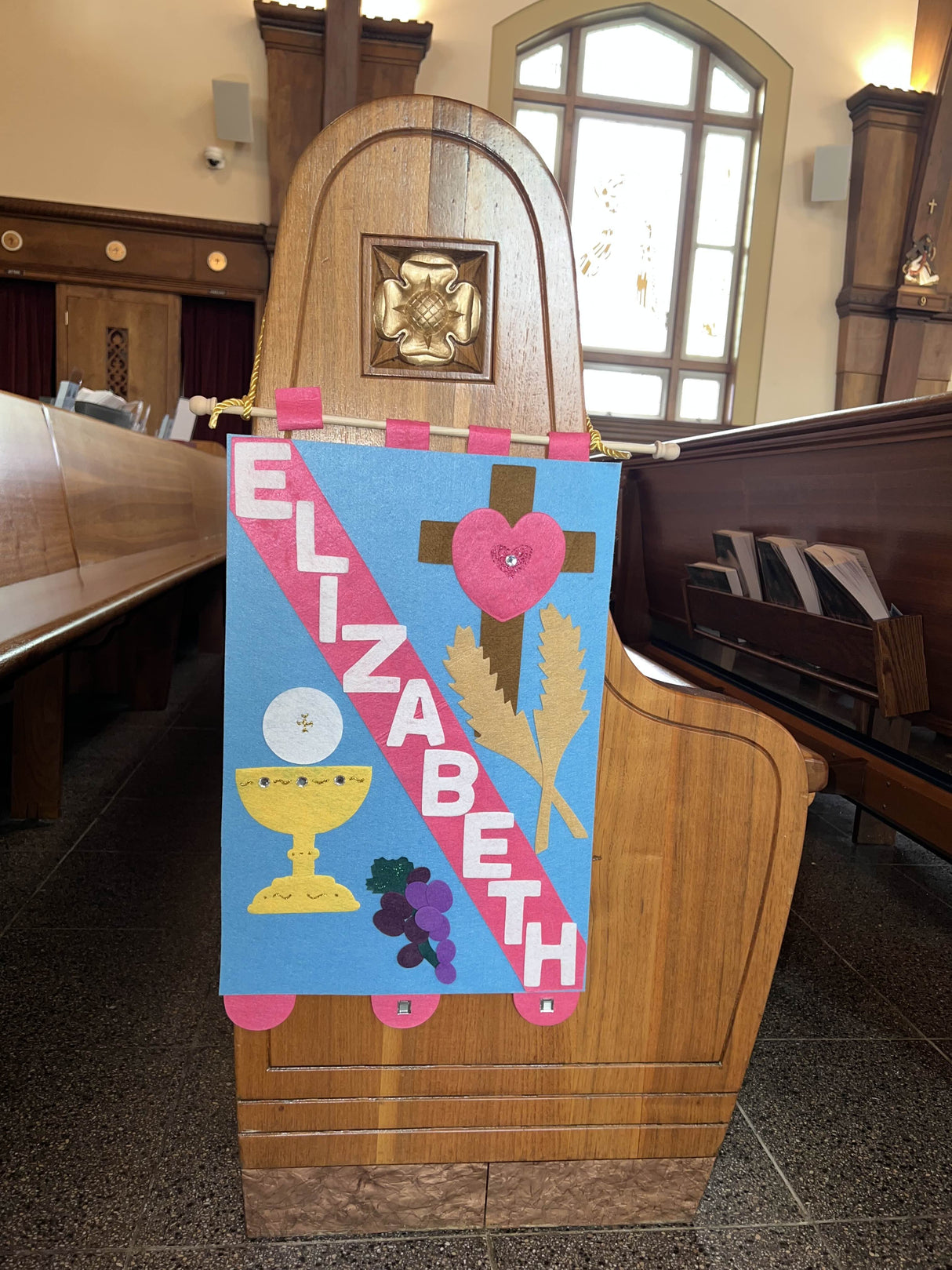 First Communion Banner Craft Kit