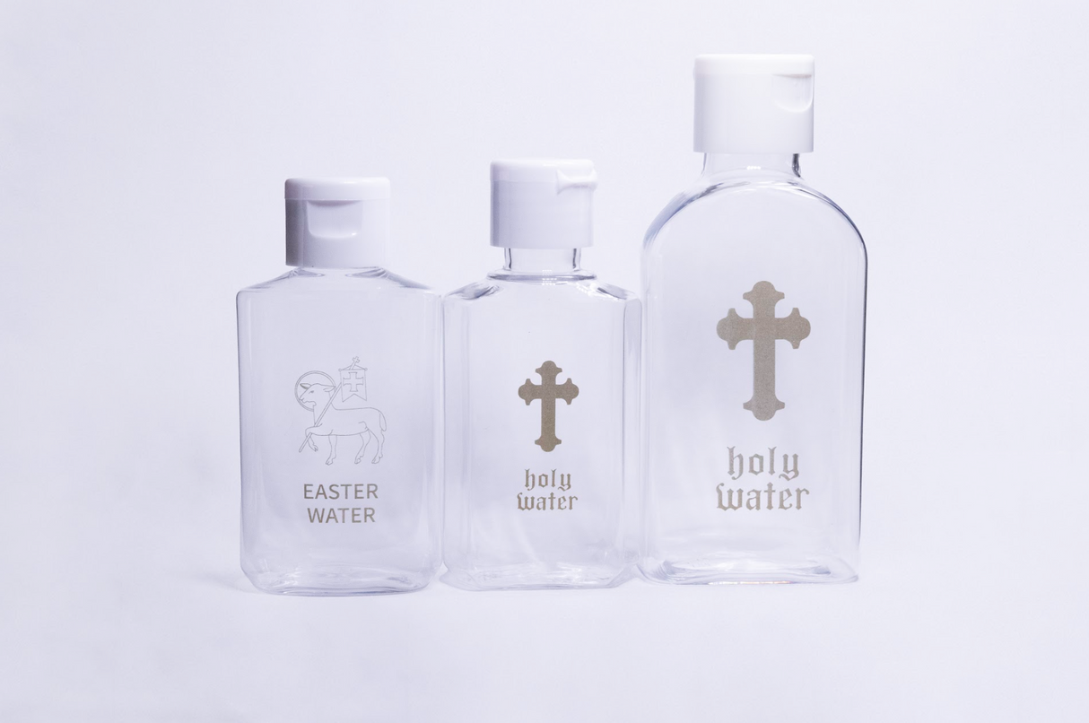 Easter Holy Water Bottle or Holy Water Bottle for Mass, Ideal for Blessings and Church Use