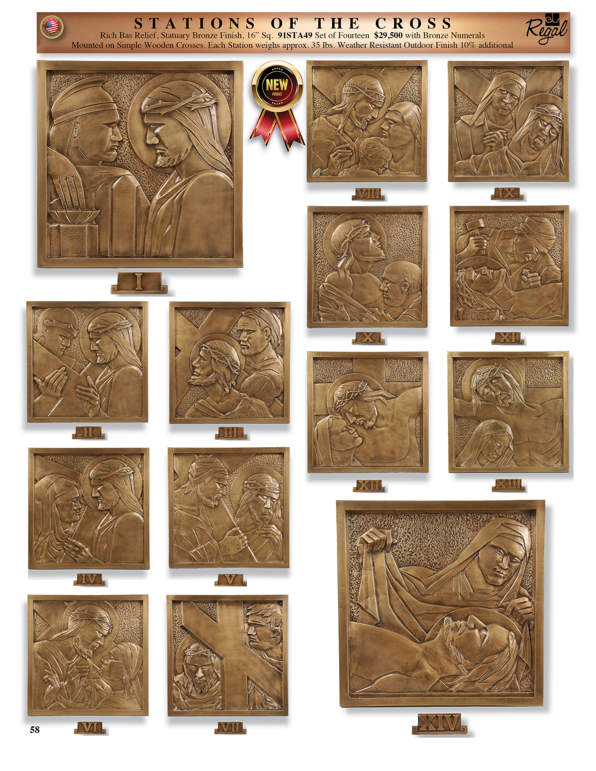 Empire Bronze - Stations of the Cross | 91STA49