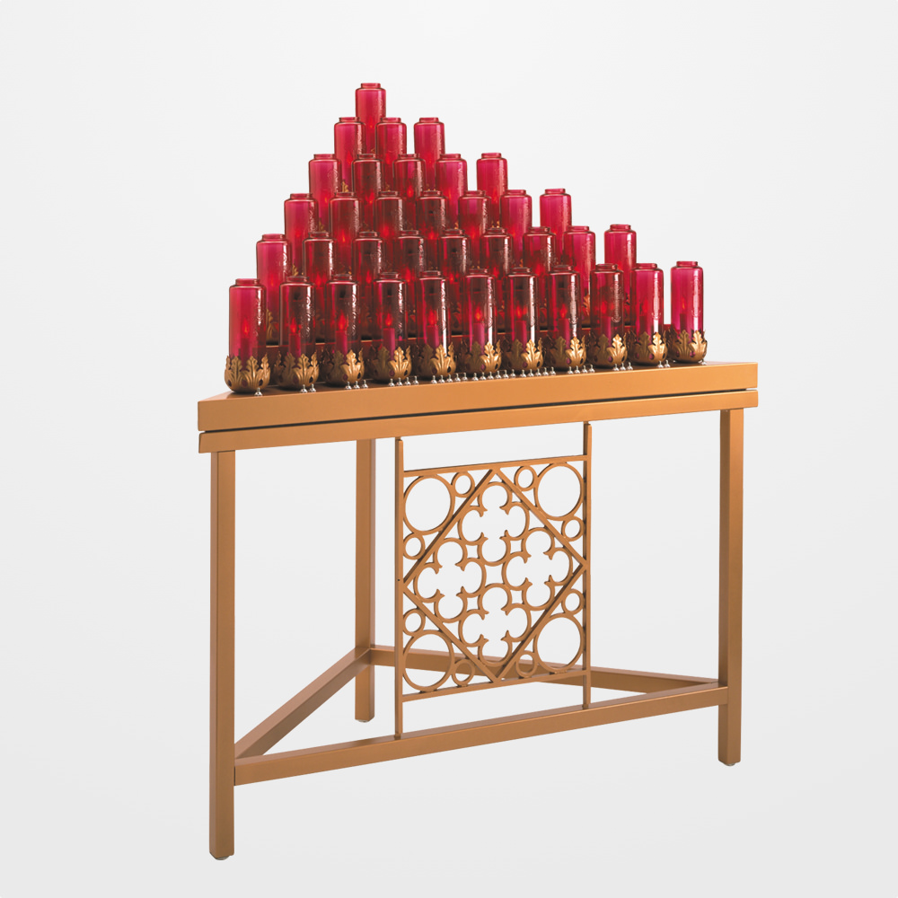 Electric & Electronic Votive Light Stands - Corner Series | Pep Industries