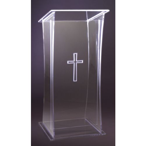 Woerner Industries - Acrylic Lectern | #3305
