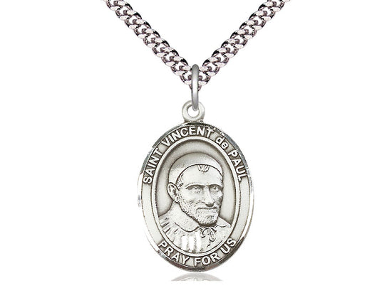 St Vincent de Paul Oval Patron Series - Bliss - Chiarelli's Religious Goods & Church Supply