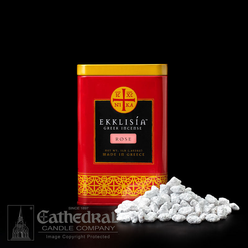 Ekklisia Incense - Rose - Cathedral Candle - Chiarelli's Religious Goods & Church Supply