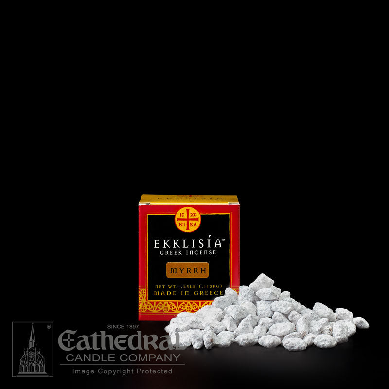 Ekklisia Incense - Myrrh - Cathedral Candle - Chiarelli's Religious Goods & Church Supply