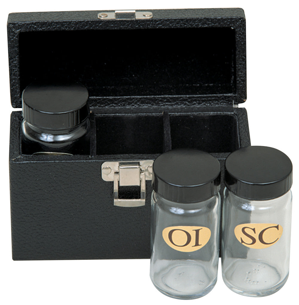 Sacristy Oil Set - With Case - K43 - Koleys - Chiarelli's Religious Goods & Church Supply