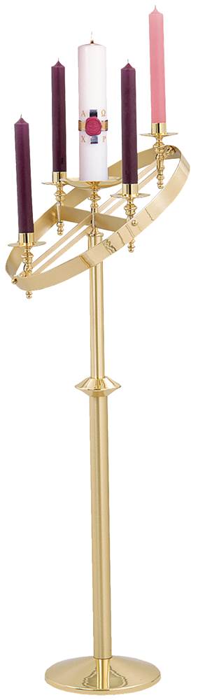 55" Koleys Advent Wreath Stand