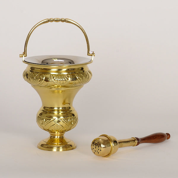Holy Water Bucket w/ Sprinkler - H-136  | Adrian Hamers