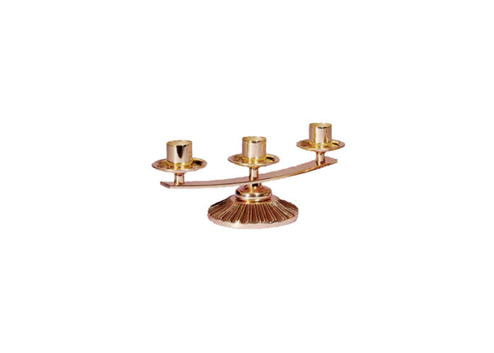 Altar Candelabra - 3 Lite | Empire Bronze
