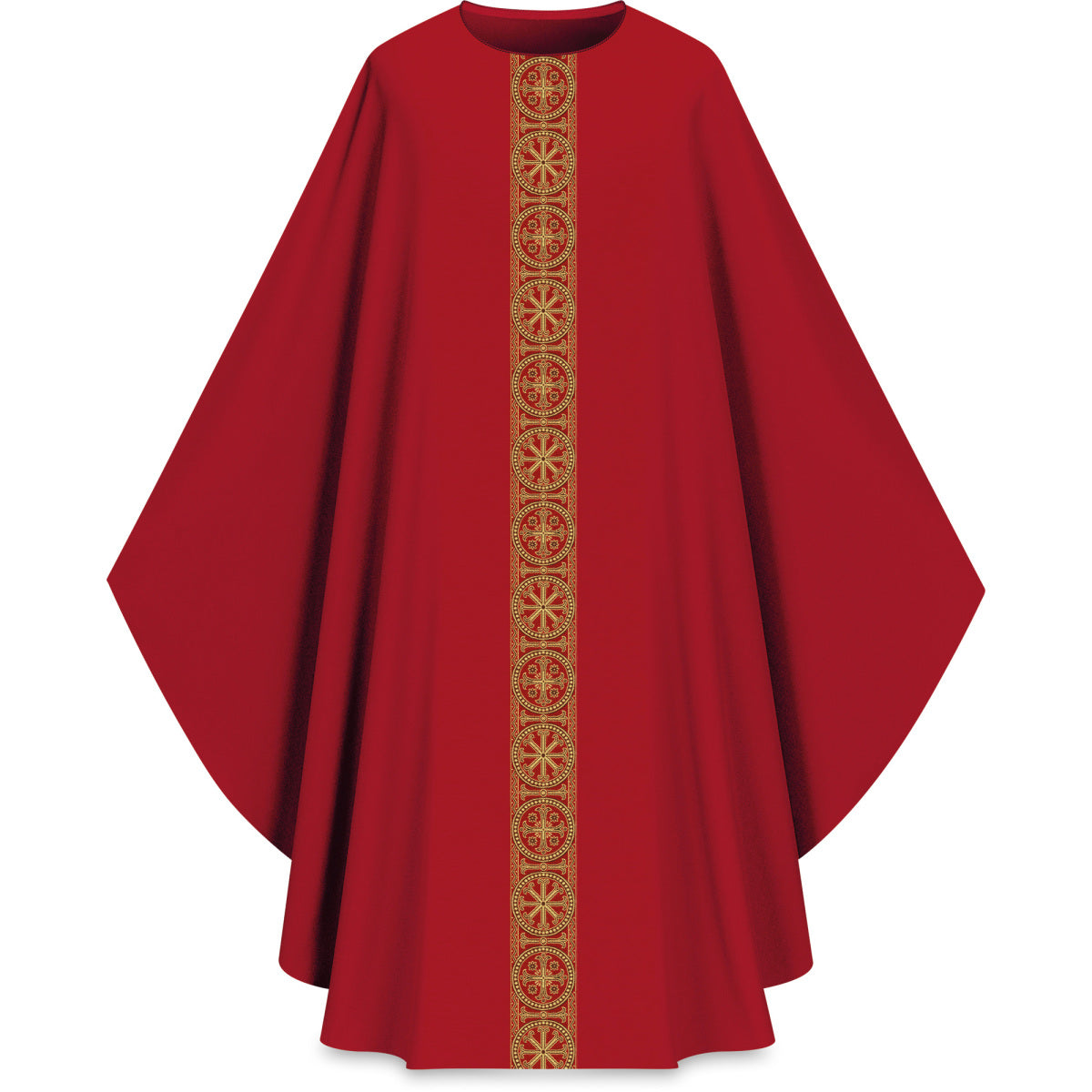 Slabbinck - ASSISI Chasuble with woven Orphrey