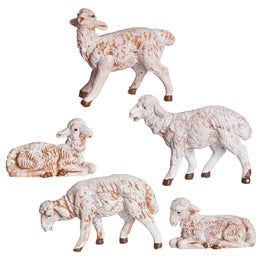 5” White Sheep Fontanini - 72539