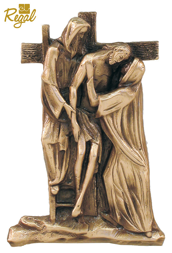 The Stations of the Cross in Bas Relief – Set of 14