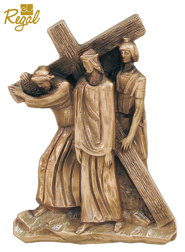 The Stations of the Cross in Bas Relief – Set of 14