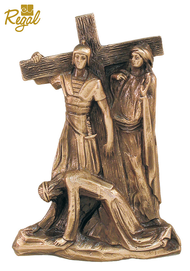 The Stations of the Cross in Bas Relief – Set of 14