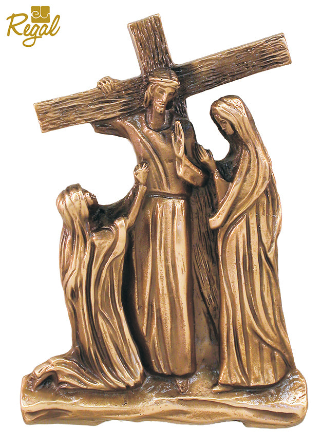 The Stations of the Cross in Bas Relief – Set of 14
