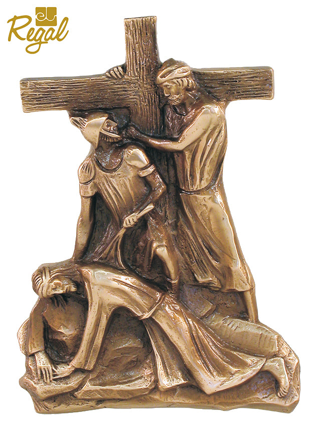 The Stations of the Cross in Bas Relief – Set of 14
