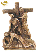 The Stations of the Cross in Bas Relief – Set of 14