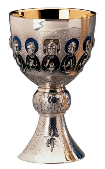 Molina - Last Supper Chalice & Bowl Paten  | 2684