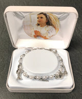 Gold First Communion Bracelet. Gift Boxed. | Malhame