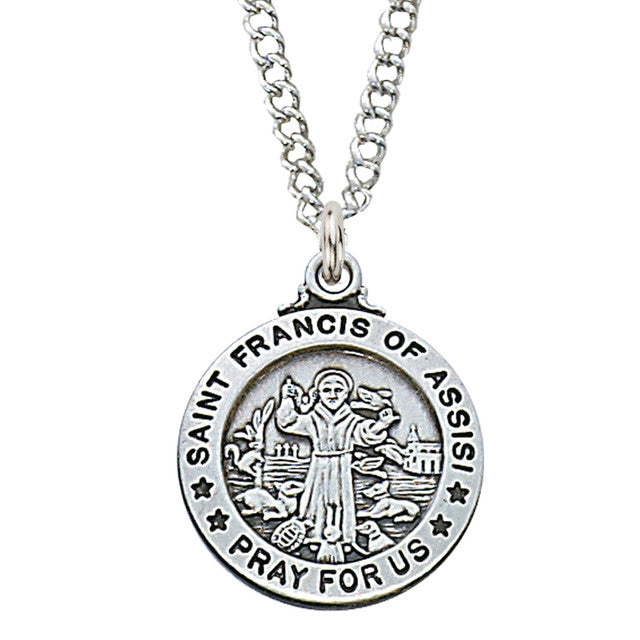 SS ST. FRANCIS 20" CHAIN & BOX - L600FR