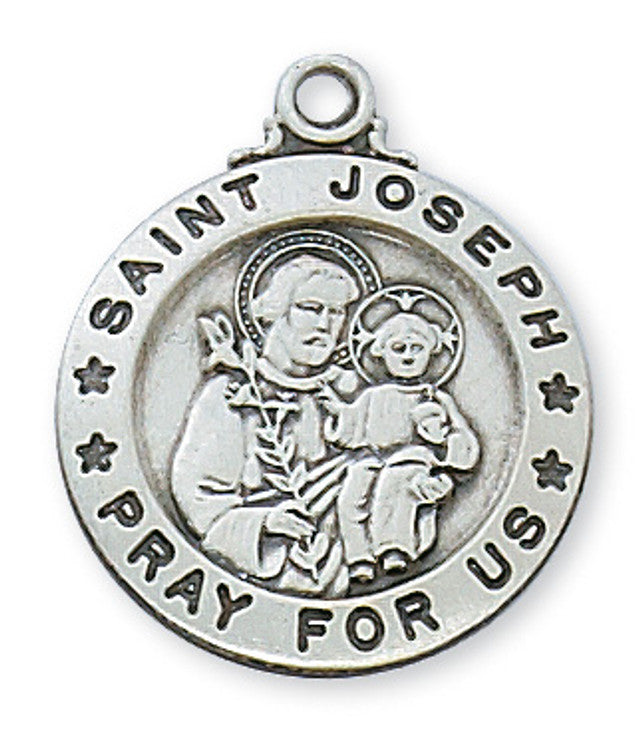 SS ST. JOSEPH 20" CHAIN & BOX - L600JS