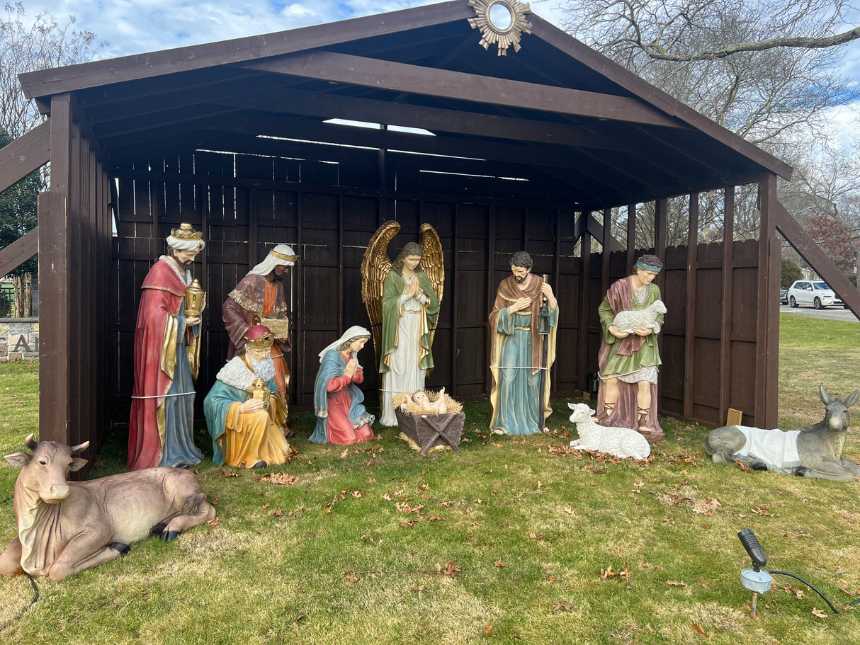 Heaven's Majesty Nativity Set - 12 Piece