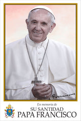 Pope Francis Prayer Cards
