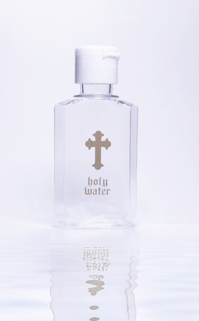 Holy Water Bottle Plastic for Churches and Mass