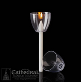 White Stearine Church Candles | Votive Candles