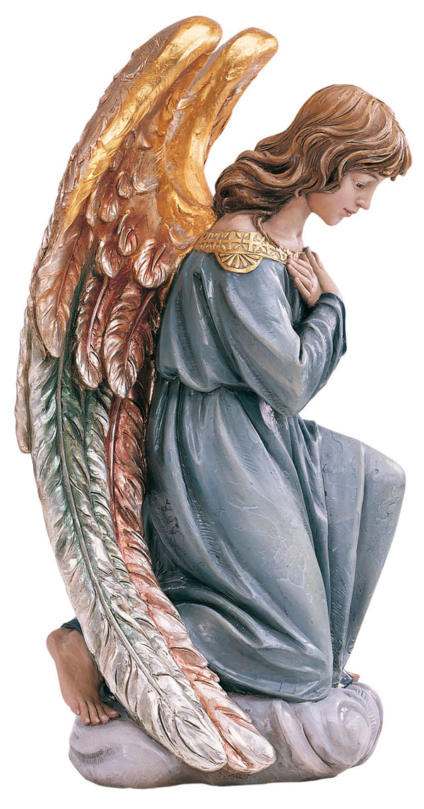 Demetz - 3/4 Relief Adoring Kneeling Angels | 1260/A 1261/A