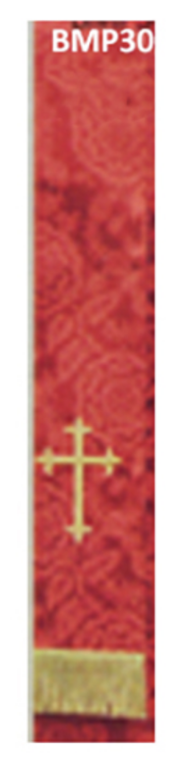 RED BOOKMARK  4-1/2" X 36"