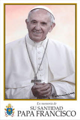 Pope Francis Easel Print