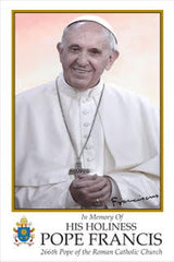 Pope Francis Easel Print