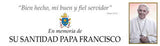 Pope Francis Outdoor Vinyl Banner