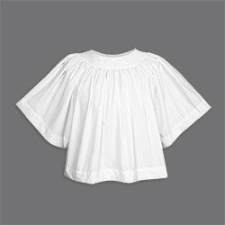 YOUTH Surplice - Round Yoke - AB115 - Abbey Brand - Chiarelli's Religious Goods & Church Supply