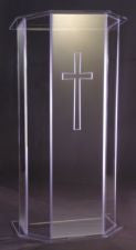 Woerner Industries - Acrylic Lectern | #3325