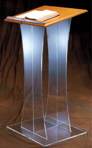 Woerner Industries - Acrylic Table Top Lectern | #3404
