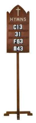 Woerner Industries - Hymn Board | #4290/ 4290T