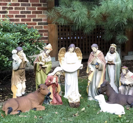 Heaven's Majesty Nativity Set - 12 pc. - Catholic Supply of St. Louis - Chiarelli's Religious Goods & Church Supply
