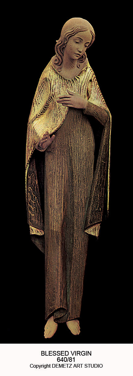 Demetz - Blessed Virgin - 3/4 Relief | 640/81