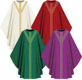Slabbinck - Assisi Chasuble w/ Stole - Slabbinck - Chiarelli's Religious Goods & Church Supply