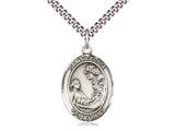 Sterling Silver Saint Cecilia Medal - Bliss - Chiarelli's Religious Goods & Church Supply