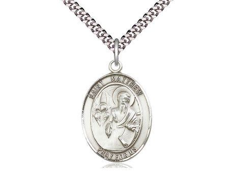 St Matthew the Apostle - Oval Patron Saint Series - Bliss - Chiarelli's Religious Goods & Church Supply