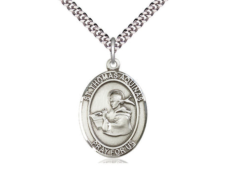 St Thomas Aquinas Oval Patron Series - Bliss - Chiarelli's Religious Goods & Church Supply