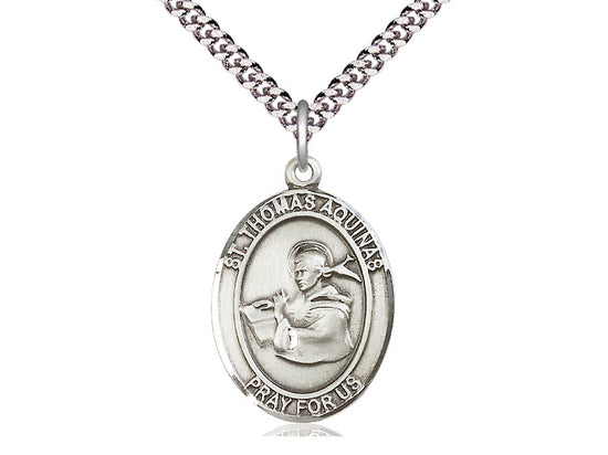 St Thomas Aquinas Oval Patron Series - Bliss - Chiarelli's Religious Goods & Church Supply