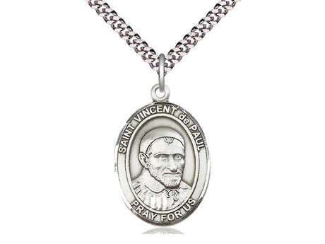 St Vincent de Paul Oval Patron Series - Bliss - Chiarelli's Religious Goods & Church Supply