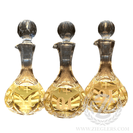 Chrismatory Set -725C - Zieglers - Chiarelli's Religious Goods & Church Supply